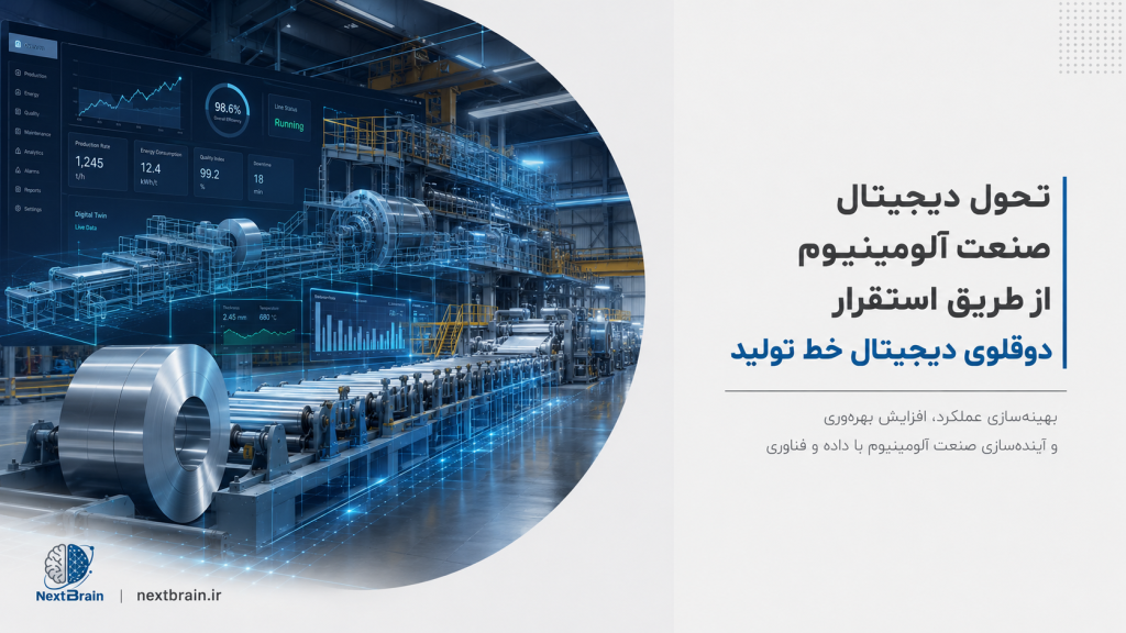 تحول دیجیتال صنعت آلومینیوم از طریق استقرار دوقلوی دیجیتال خط تولید