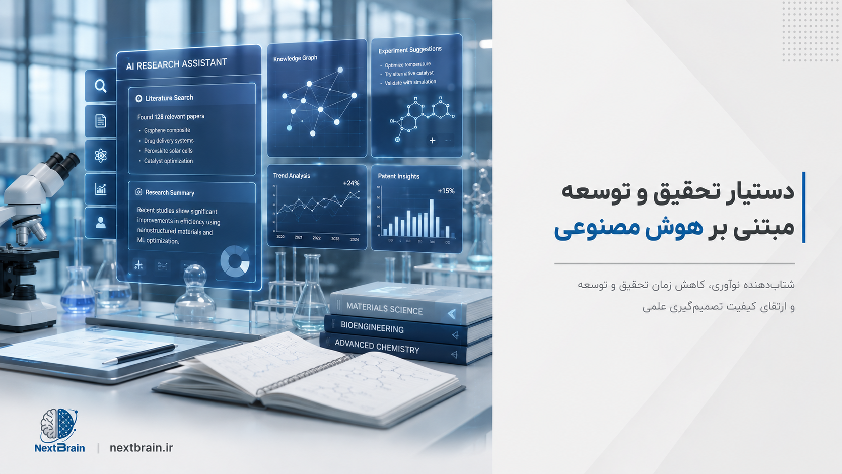 دستیار تحقیق و توسعه مبتنی بر هوش مصنوعی