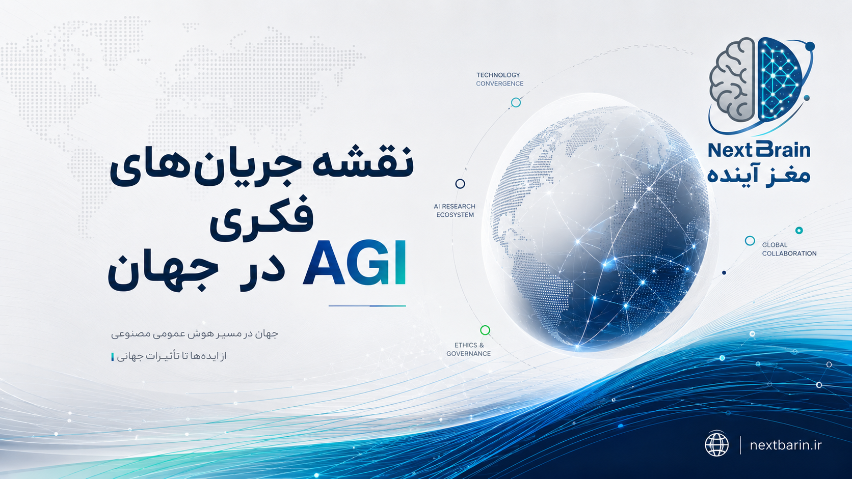 نقشه جریان‌های فکری AGI در جهان