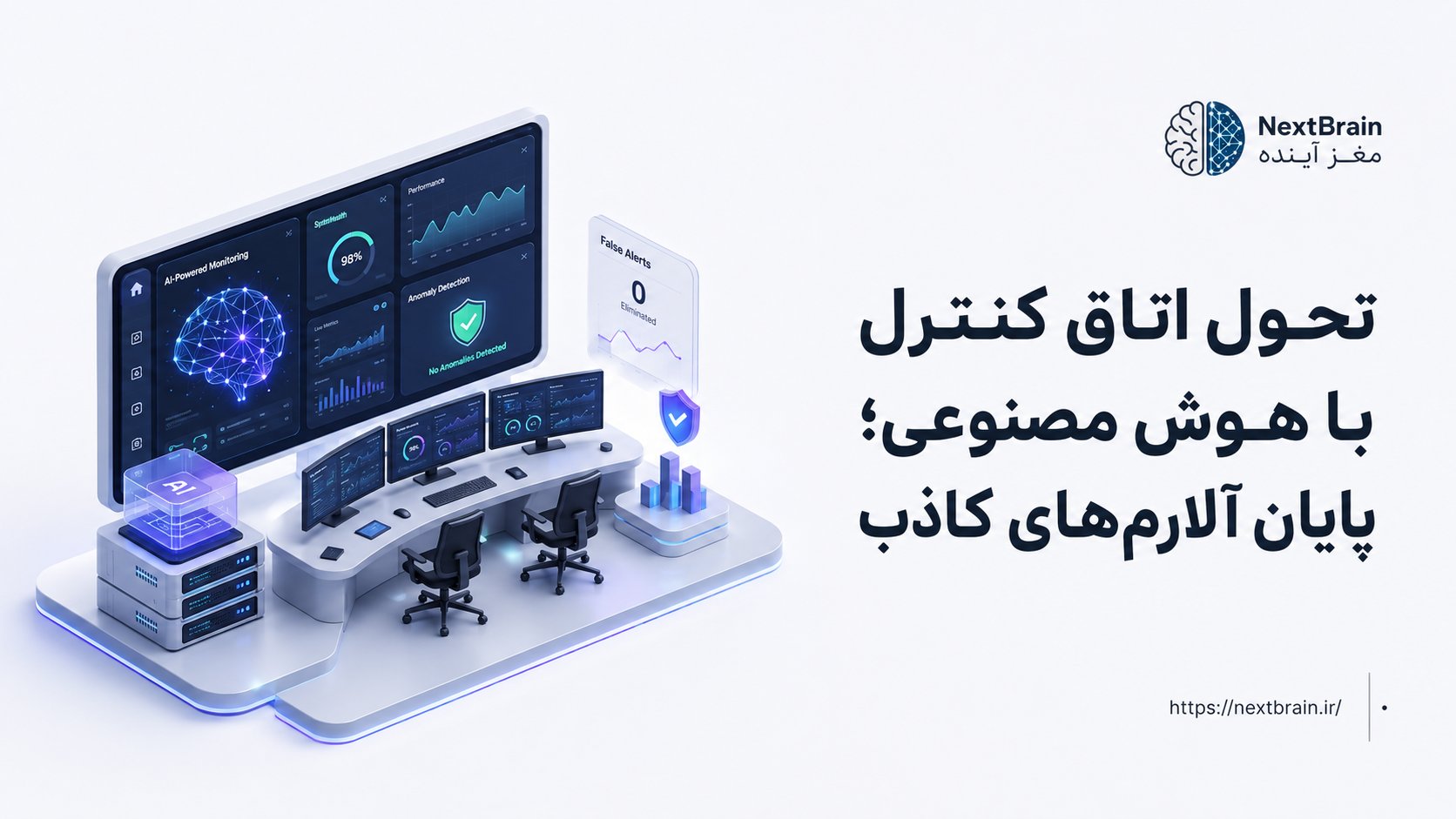 تحول اتاق کنترل با هوش مصنوعی؛ پایان آلارم‌های کاذب