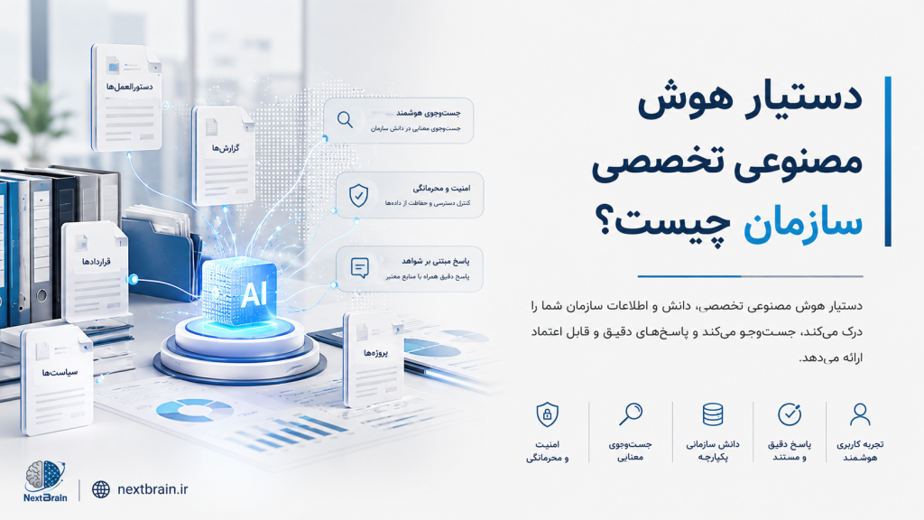 دستیار هوش مصنوعی تخصصی سازمان چیست ؟